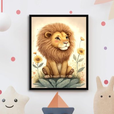 قاب عکس کودک - اژدها