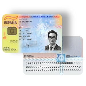 آیدی کارت اسپانیا