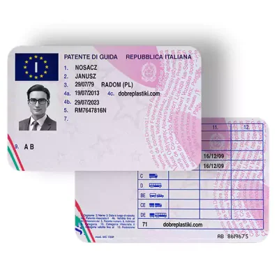 گواهینامه رانندگی ایتالیا