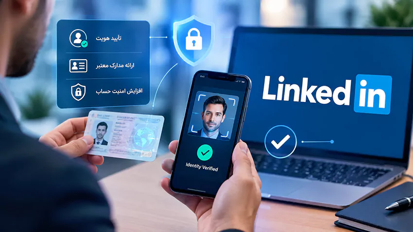 احراز هویت لینکدین linkedin